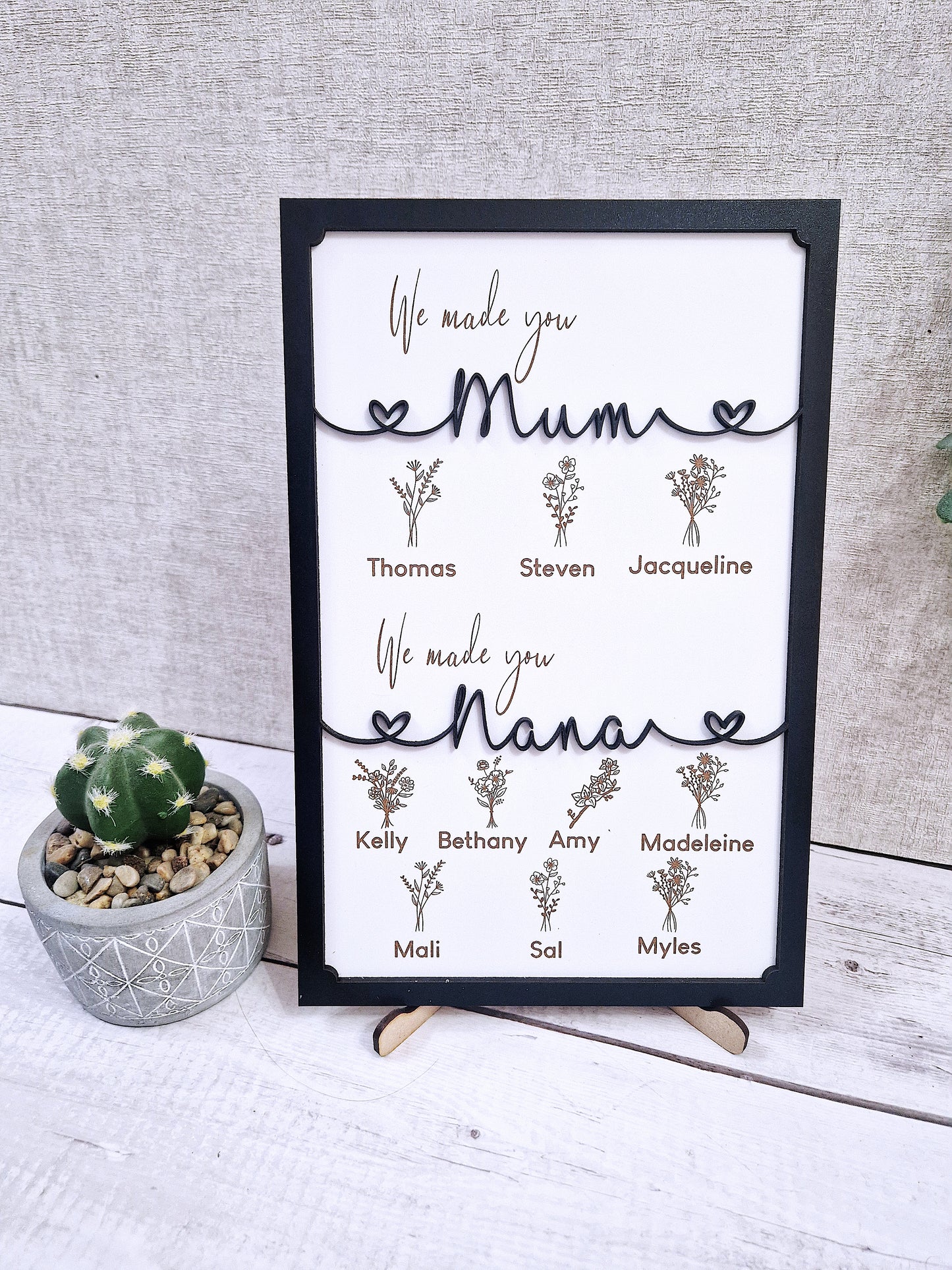 We made you mum, gift for gran