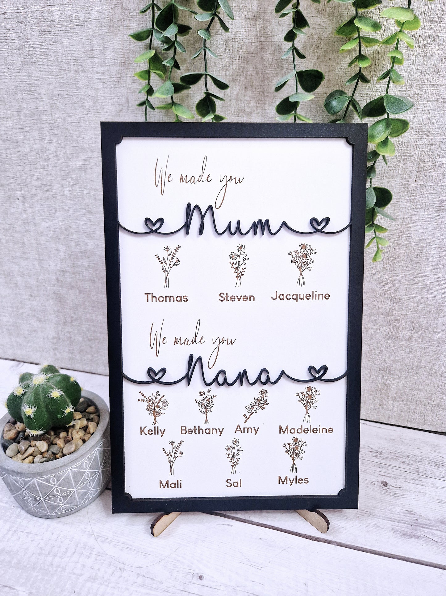 We made you mum, gift for gran