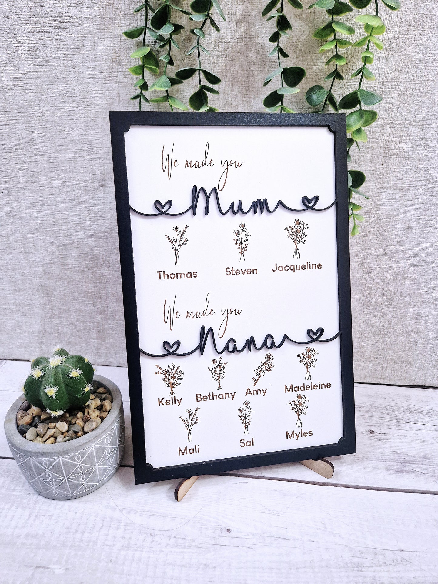 We made you mum, gift for gran