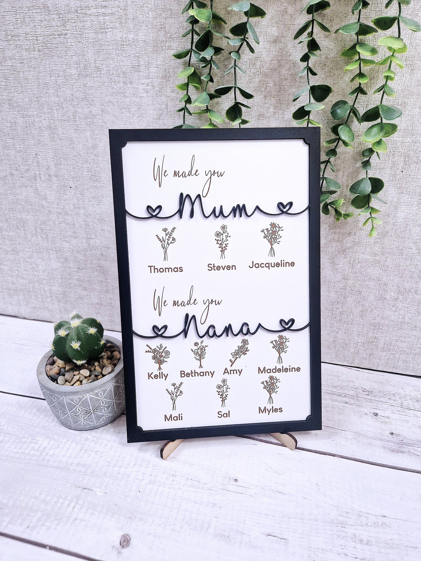 We made you mum, gift for gran