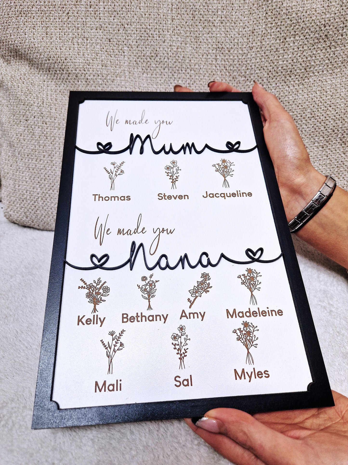 We made you mum, gift for gran