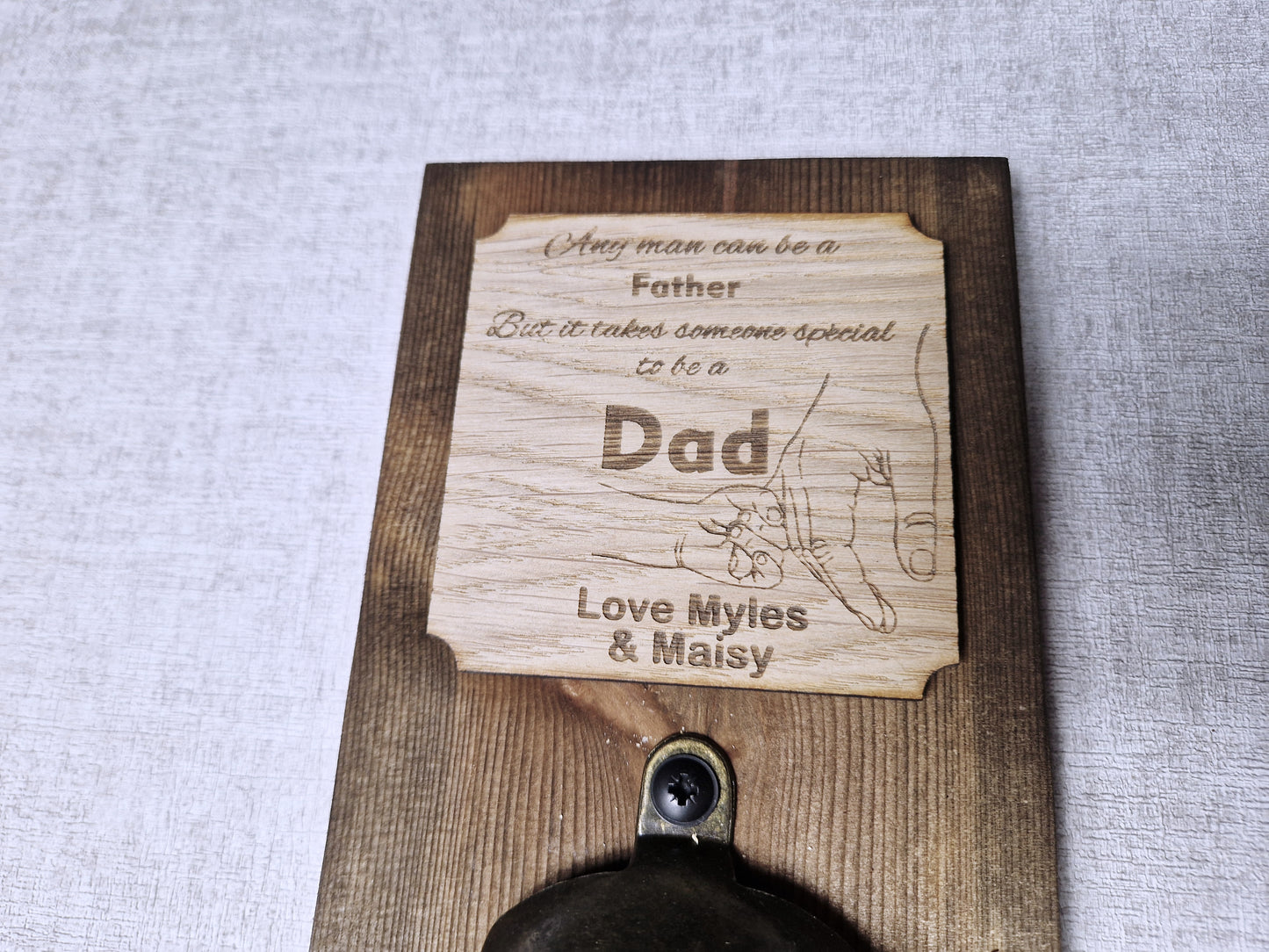 Personalised bottle opener