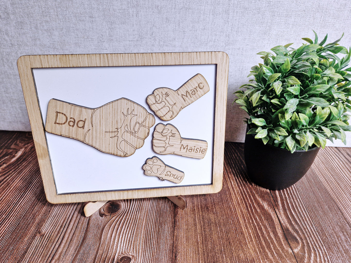 Fathers day fist bump gift