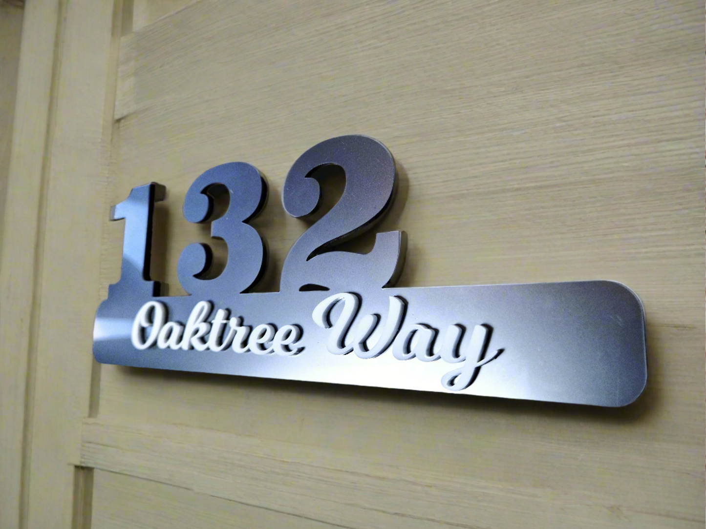 Door number & name plaque