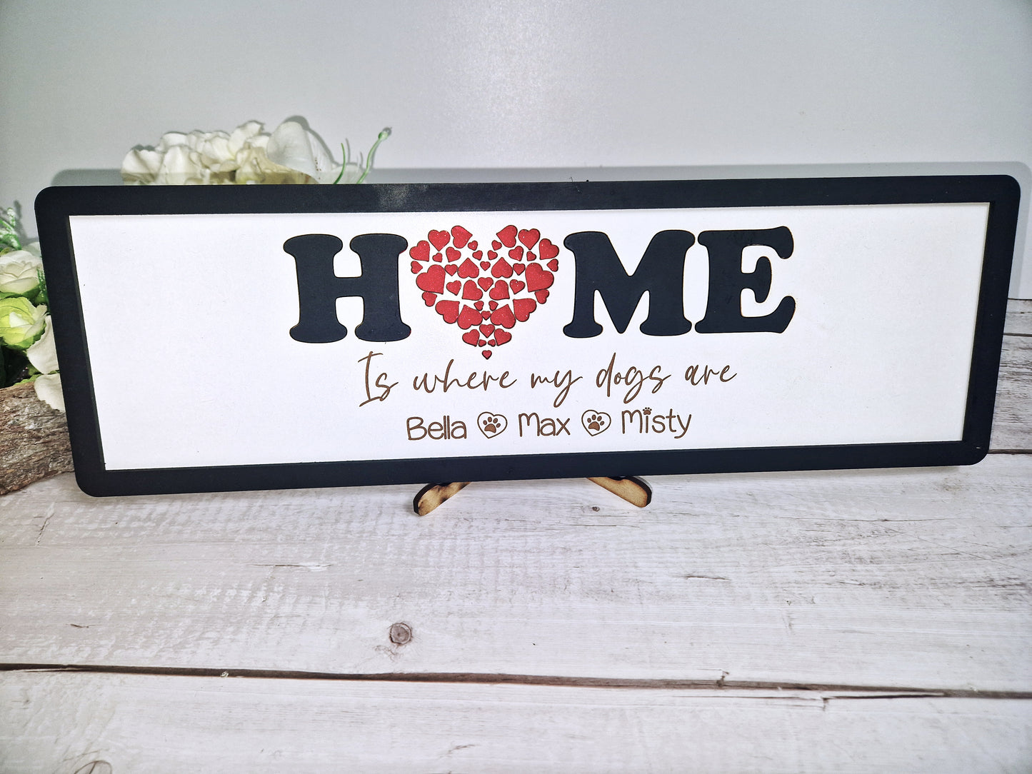 Home Personalised wall sign