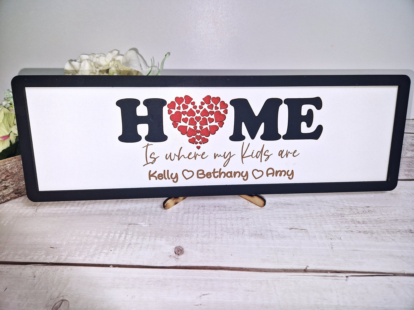 Home Personalised wall sign