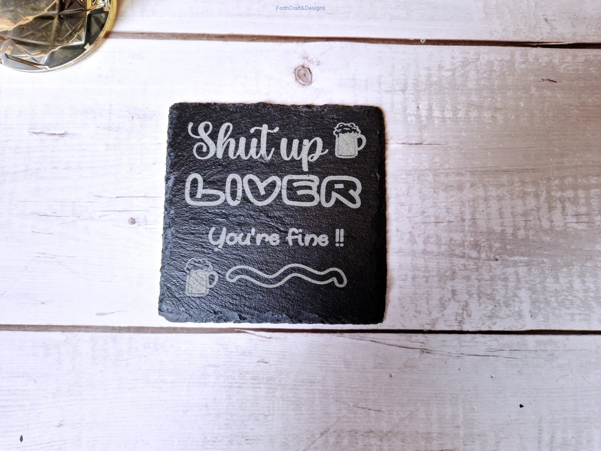 Funny bar store coasters